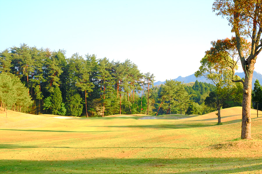 コムウッドゴルフクラブOUTコースHOLE1の写真
