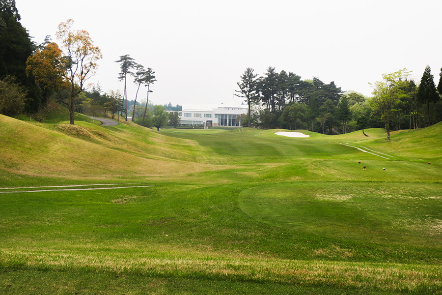 コムウッドゴルフクラブINコースHOLE18の写真