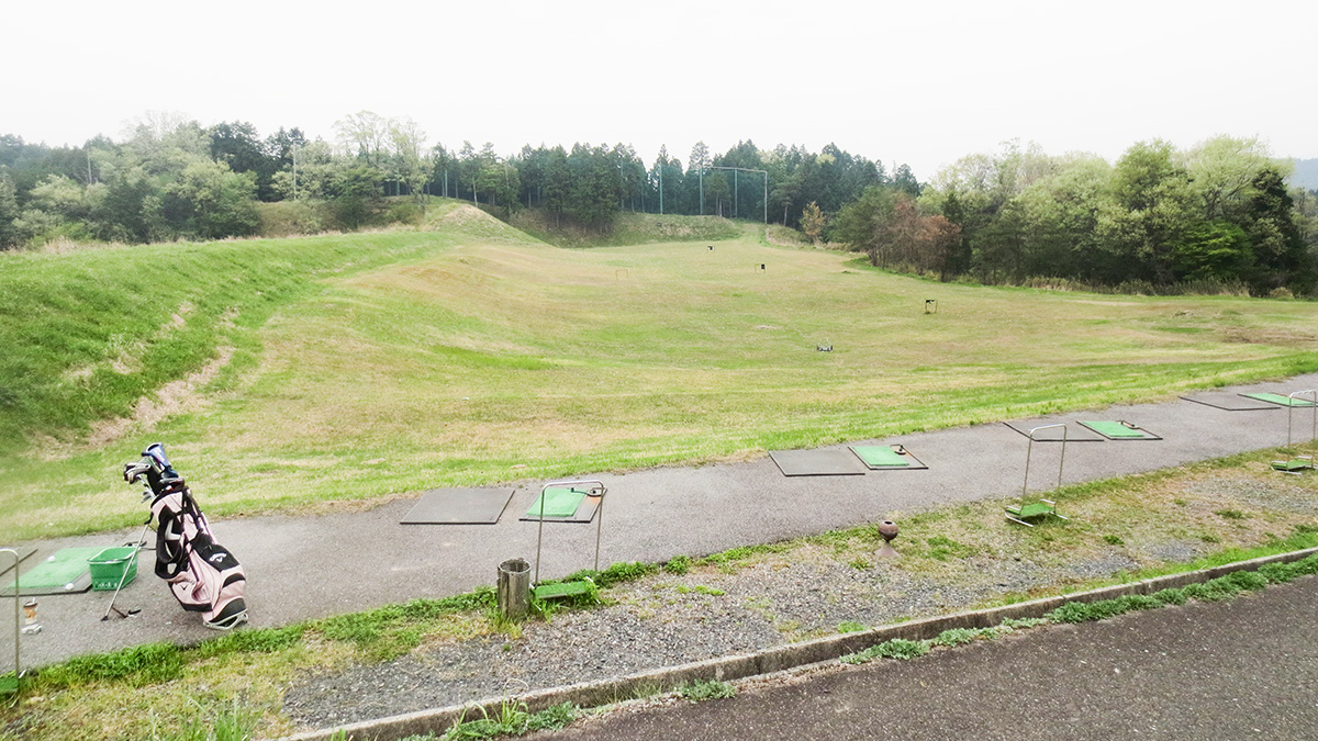 コムウッドゴルフクラブの練習場