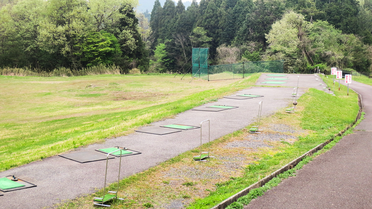 コムウッドゴルフクラブの練習場