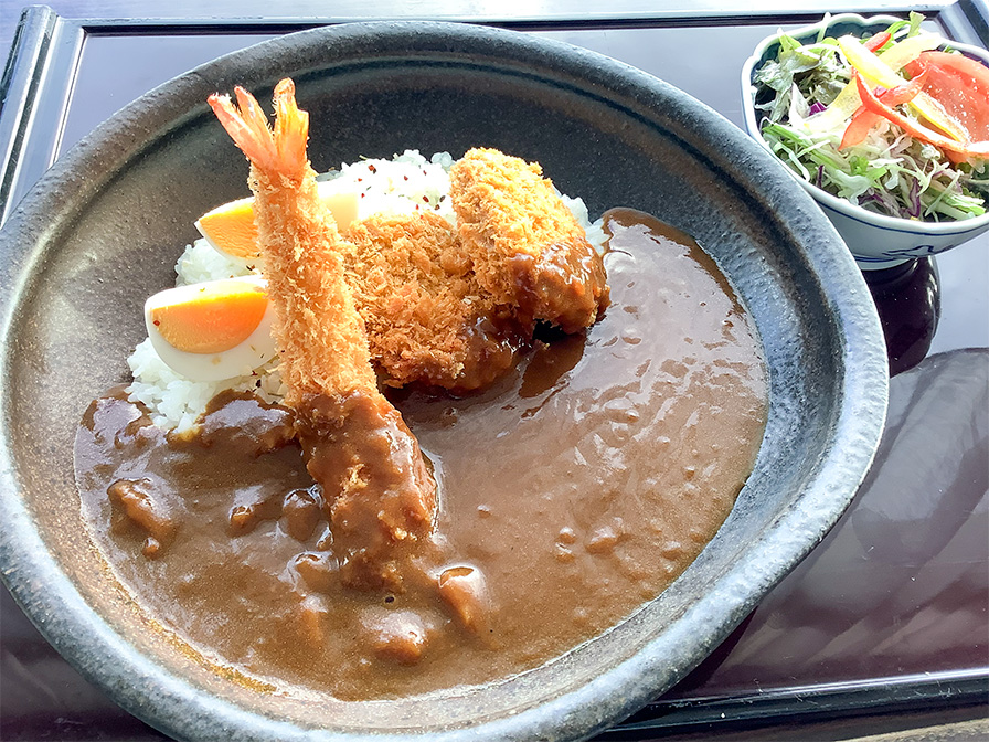 海老・ヘレカツカレー