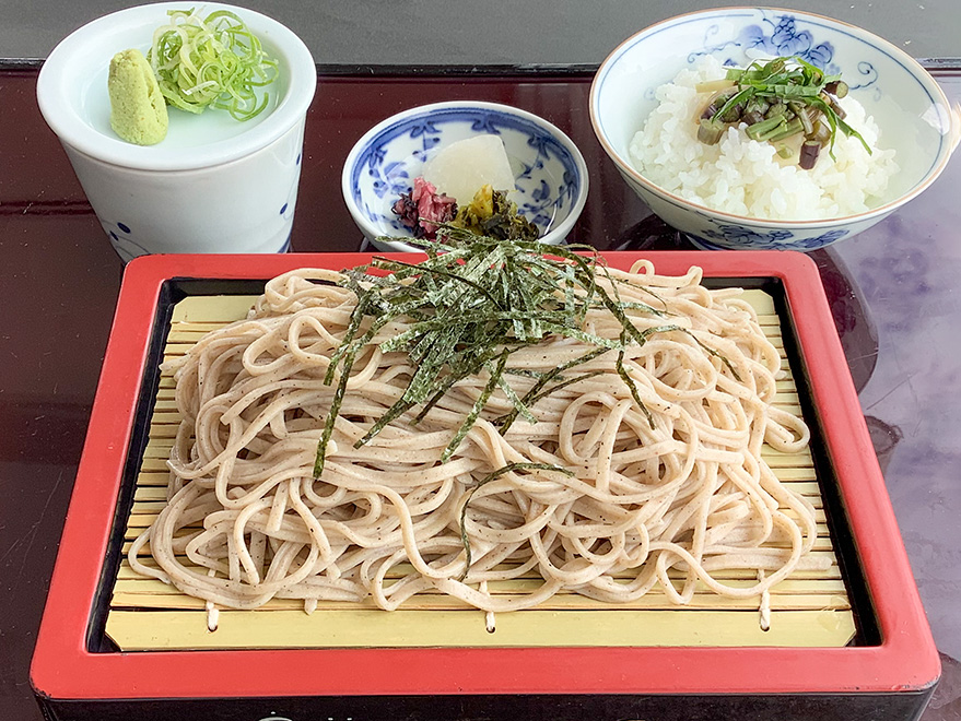 ざるそば又は細うどん