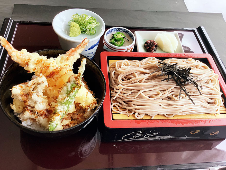 天丼とざるそば