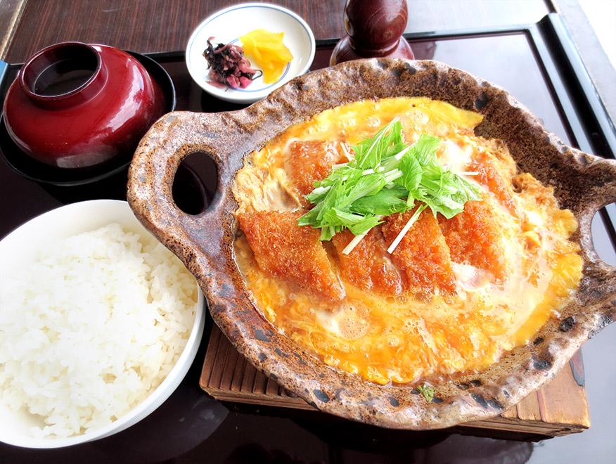 天丼と小うどん