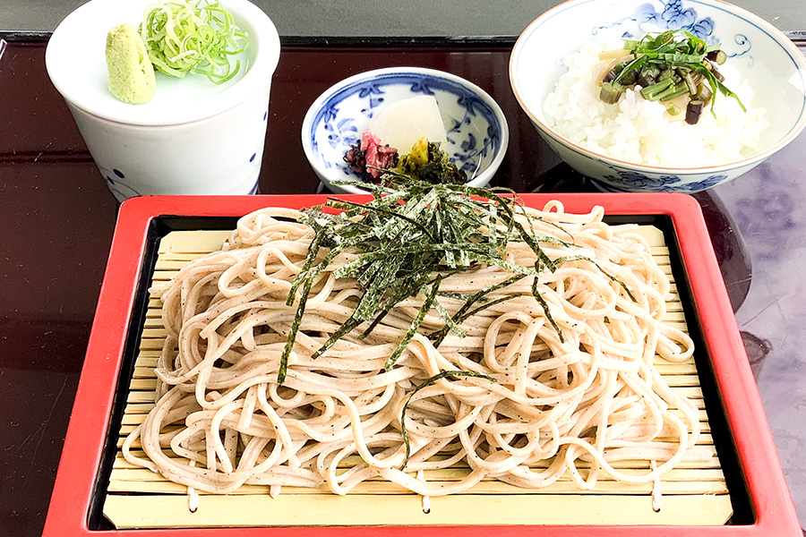 ざるそば又は細うどん