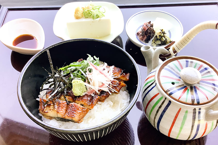 うなぎの冷やしだし茶漬