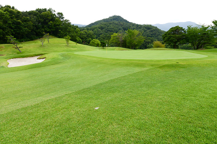 シプレカントリークラブOUTコースHOLE3の写真