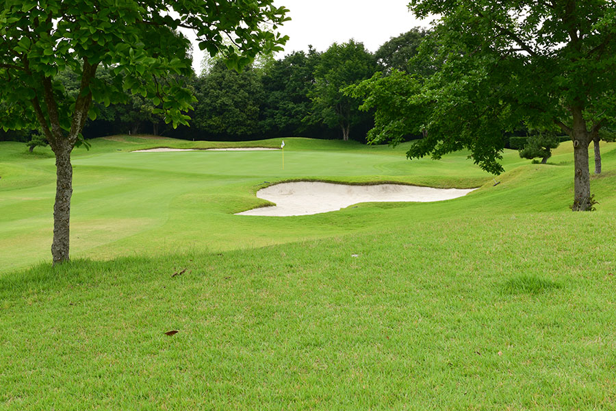 シプレカントリークラブOUTコースHOLE4の写真