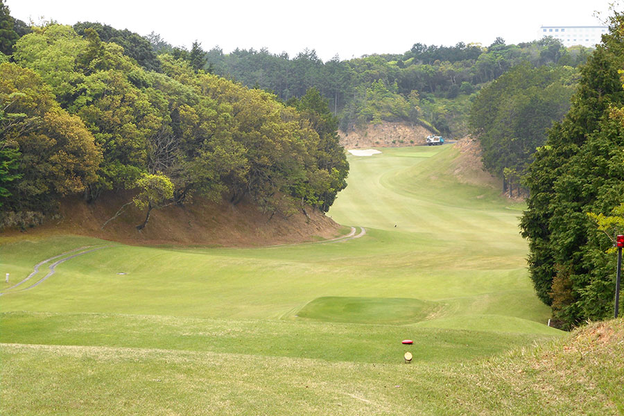 伊勢志摩カントリークラブOUTコースHOLE4の写真