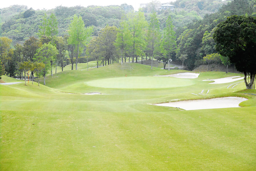 伊勢志摩カントリークラブOUTコースHOLE7の写真