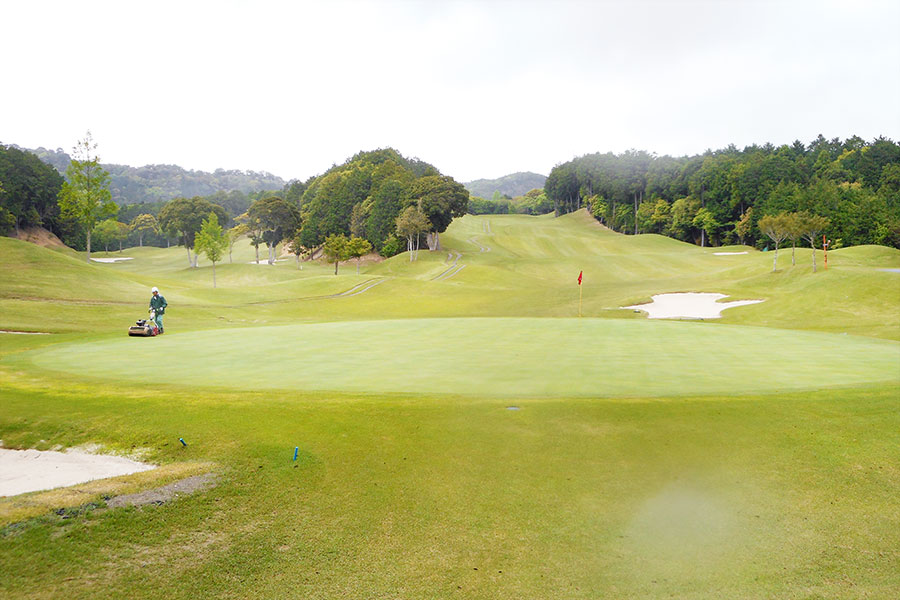 伊勢志摩カントリークラブOUTコースHOLE7の写真