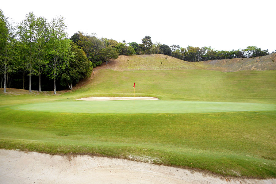 伊勢志摩カントリークラブOUTコースHOLE8の写真