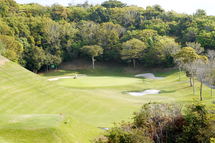 伊勢志摩カントリークラブINコースHOLE11の写真