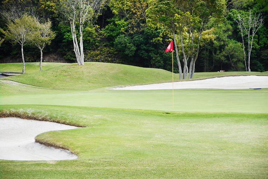 伊勢志摩カントリークラブINコースHOLE12の写真