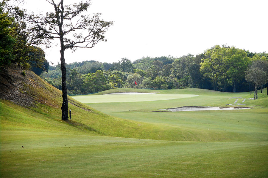 伊勢志摩カントリークラブINコースHOLE14の写真