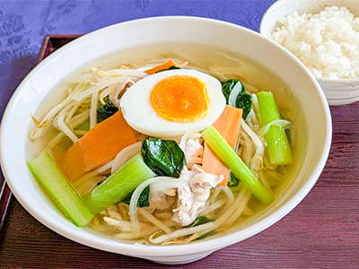 塩タンメン　小ご飯付