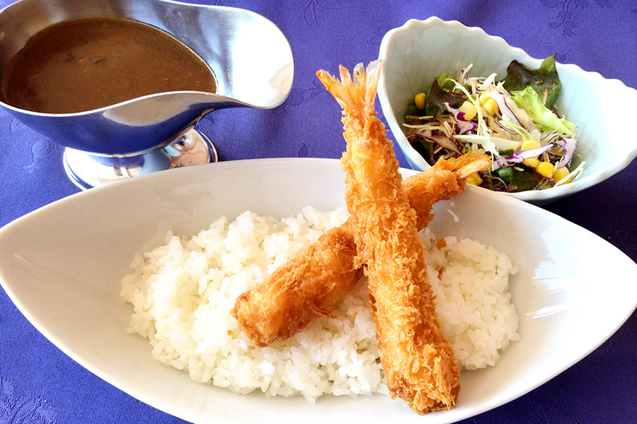 エビフライカレー