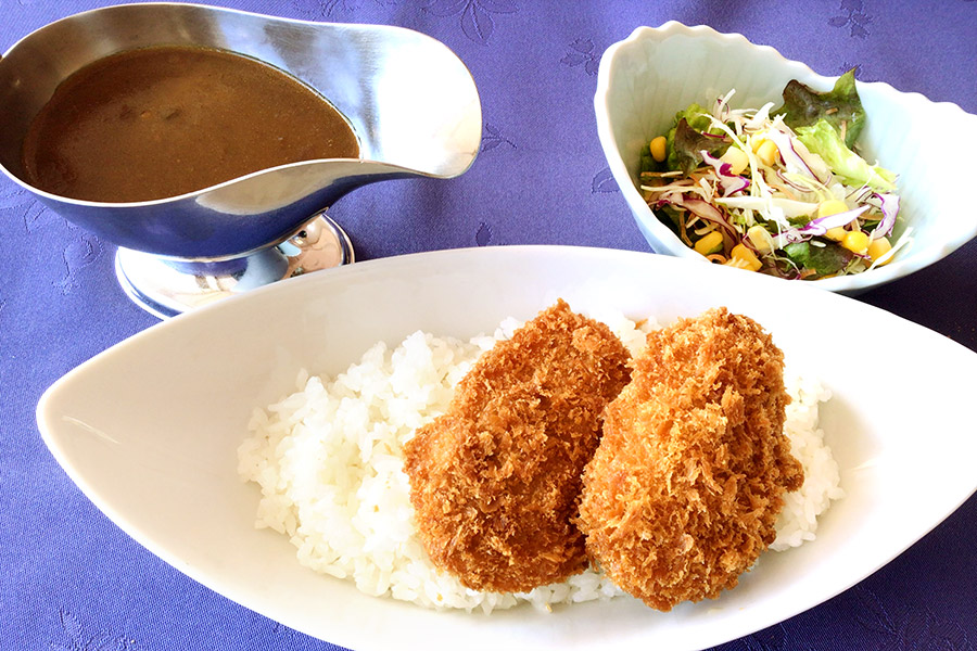 ヒレカツカレー