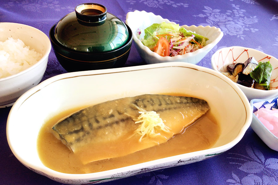 さばみそ煮定食
