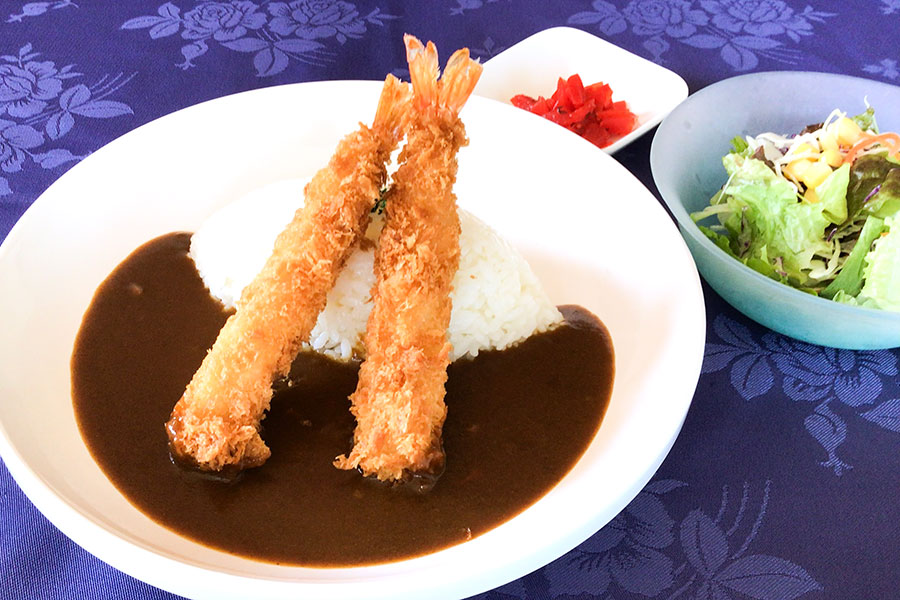 エビフライカレー