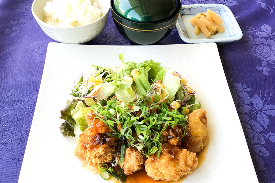 油淋鶏定食