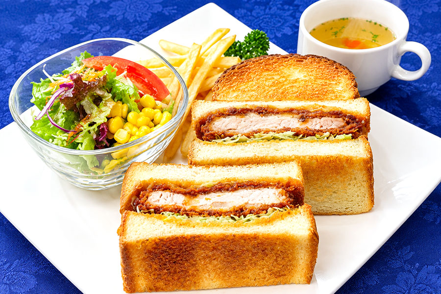 カツトーストサンド