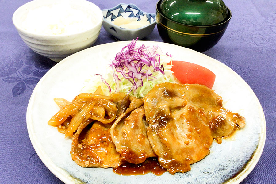 豚生姜焼き定食