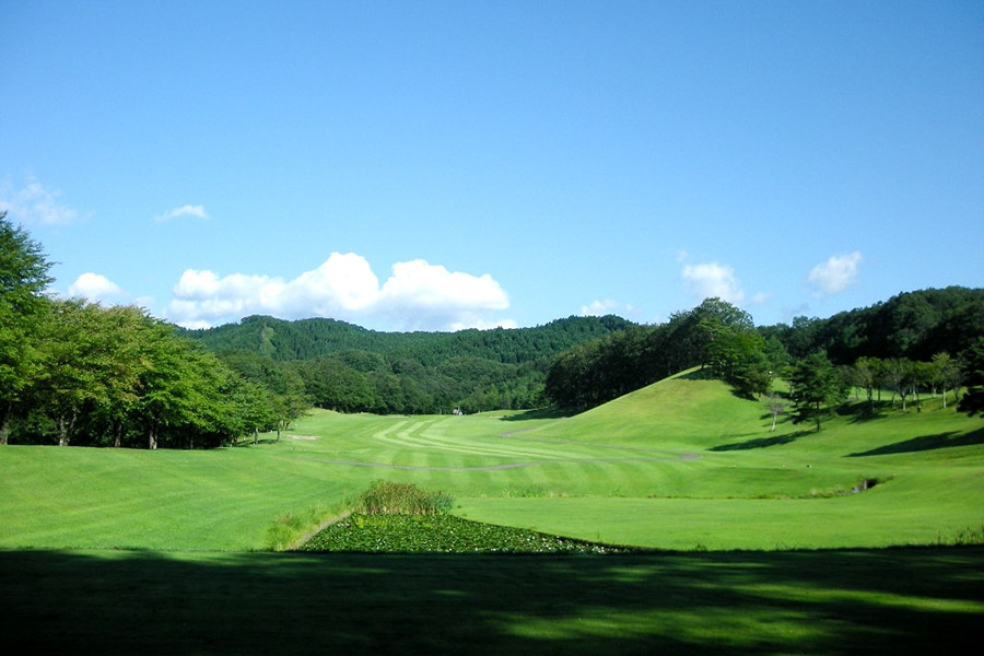 宮城蔵王カントリークラブINコースHOLE14の写真