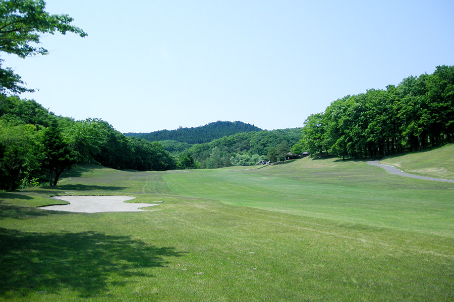 宮城蔵王カントリークラブINコースHOLE14の写真