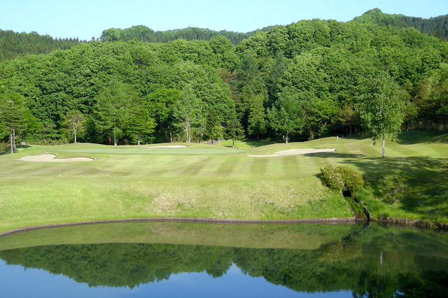 宮城蔵王カントリークラブINコースHOLE15の写真