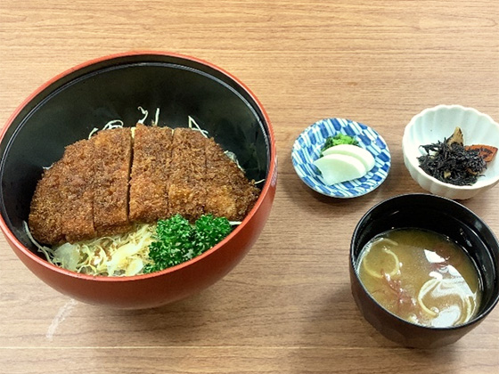 豚ロースのソースかつ丼