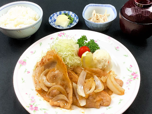 生姜焼き定食