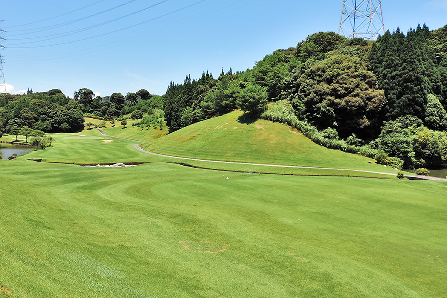 佐賀ロイヤルゴルフクラブOUTコースHOLE8の写真