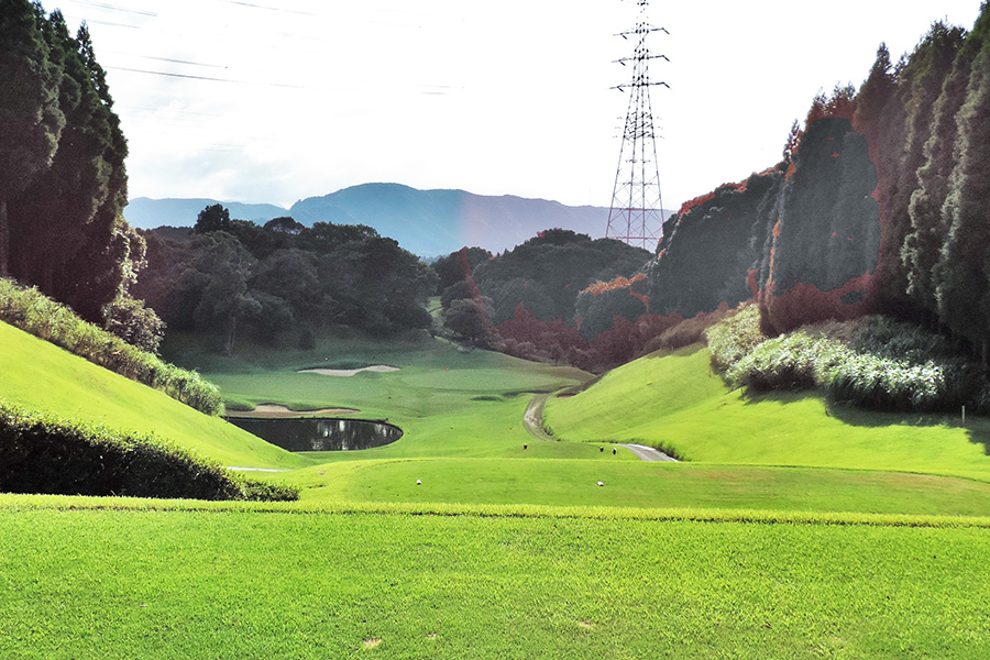 佐賀ロイヤルゴルフクラブINコースHOLE12の写真