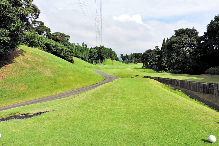 佐賀ロイヤルゴルフクラブINコースHOLE13の写真