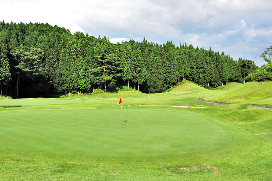 佐賀ロイヤルゴルフクラブINコースHOLE18の写真