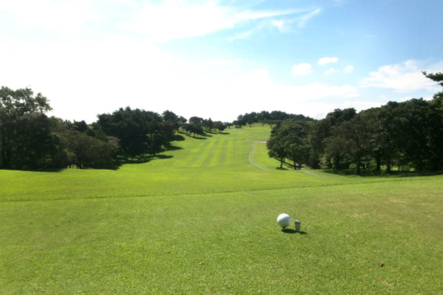 高千穂カントリー倶楽部OUTコースHOLE3の写真