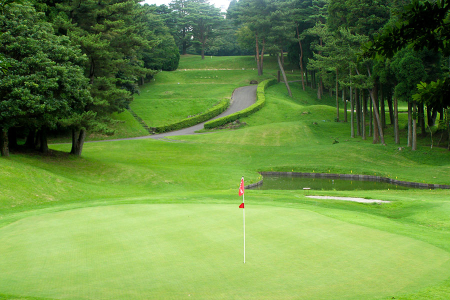 高千穂カントリー倶楽部OUTコースHOLE6の写真