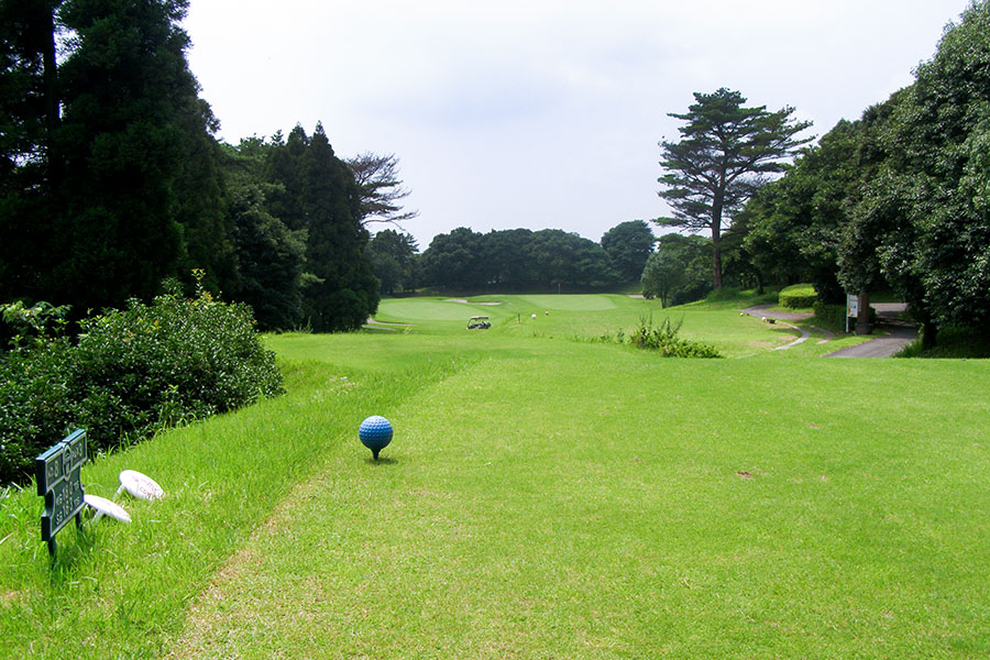 高千穂カントリー倶楽部OUTコースHOLE8の写真