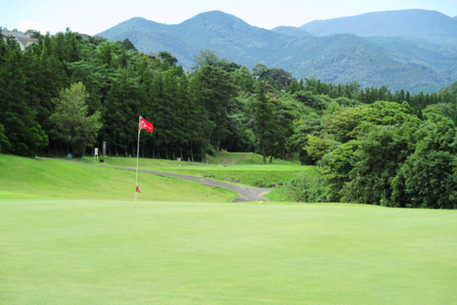 高千穂カントリー倶楽部INコースHOLE11の写真