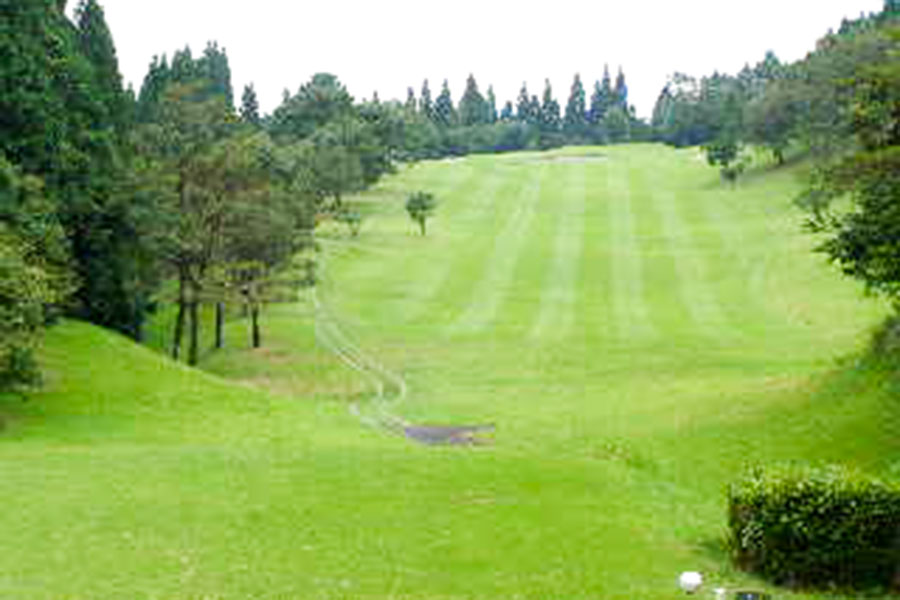 高千穂カントリー倶楽部INコースHOLE12の写真