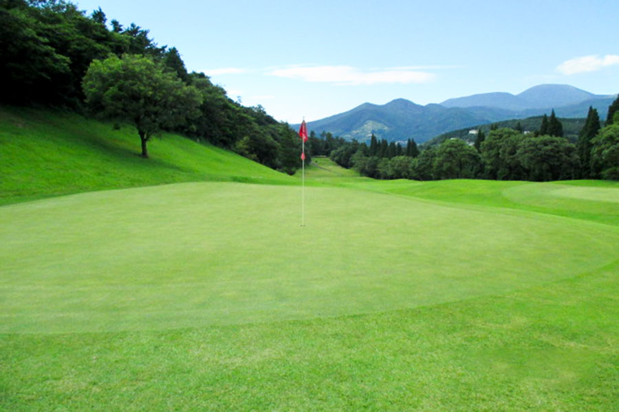 高千穂カントリー倶楽部INコースHOLE12の写真