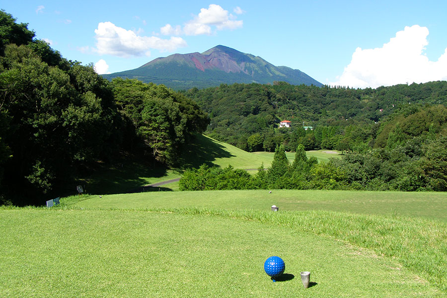 高千穂カントリー倶楽部INコースHOLE14の写真