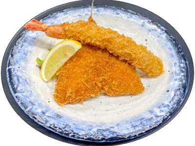 アジフライ＆エビフライ