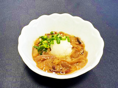 イカの昆布醤油漬け