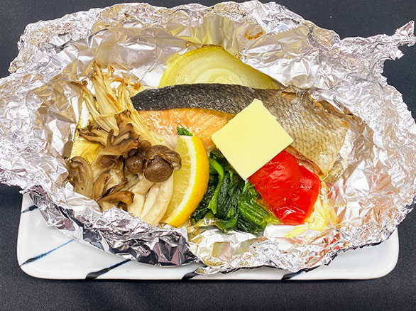 鮭のホイル焼き