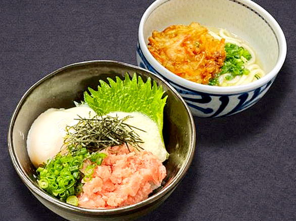 うどんとミニ丼セット