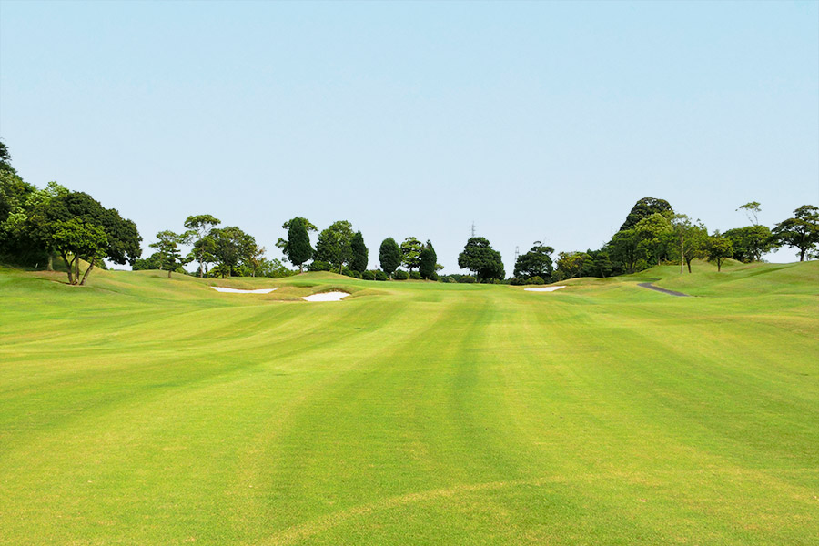 タートルエースゴルフ倶楽部OUTコースHOLE1の写真