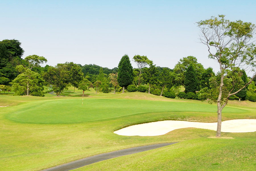 タートルエースゴルフ倶楽部OUTコースHOLE1の写真