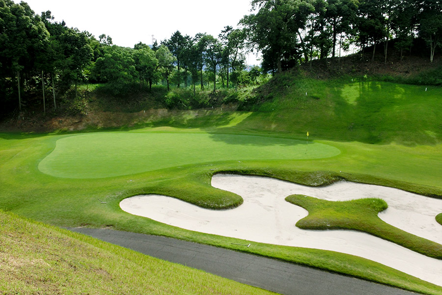 タートルエースゴルフ倶楽部INコースHOLE12の写真